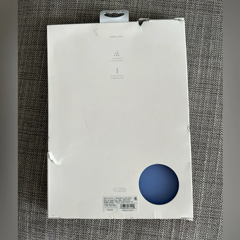 ✨NWT✨ Heyday | Peri-blue Debossed Tablet Case for iPad Pro 11